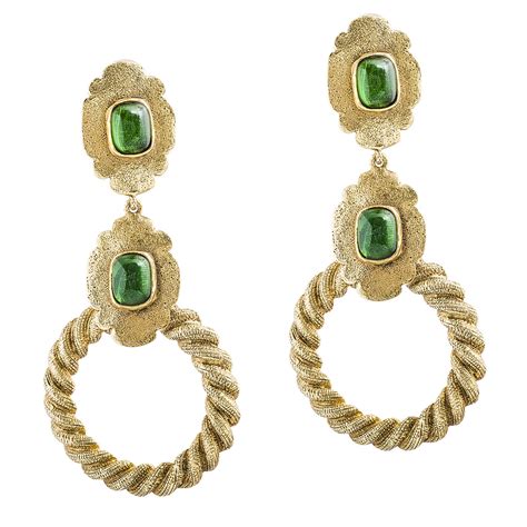 groprix vintage chanel earrings|Retro Chanel Gripoix Earrings .